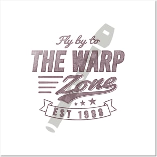 Fly by to the WARP ZONE Posters and Art